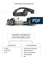 ELEKTRONIK KENDARAAN: KOMPONEN DAN KARAKTERISTIK