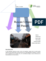 Informe Calle Aldunate