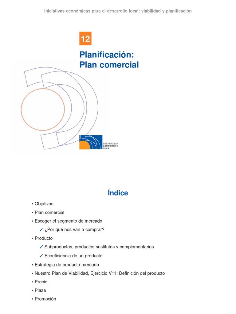 Plan Comercial para Desarrollo Local | PDF | Marketing | Mercado (economía)