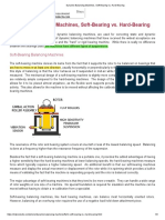 Dynamic Balancing Machines, Soft-Bearing vs. Hard-Bearing