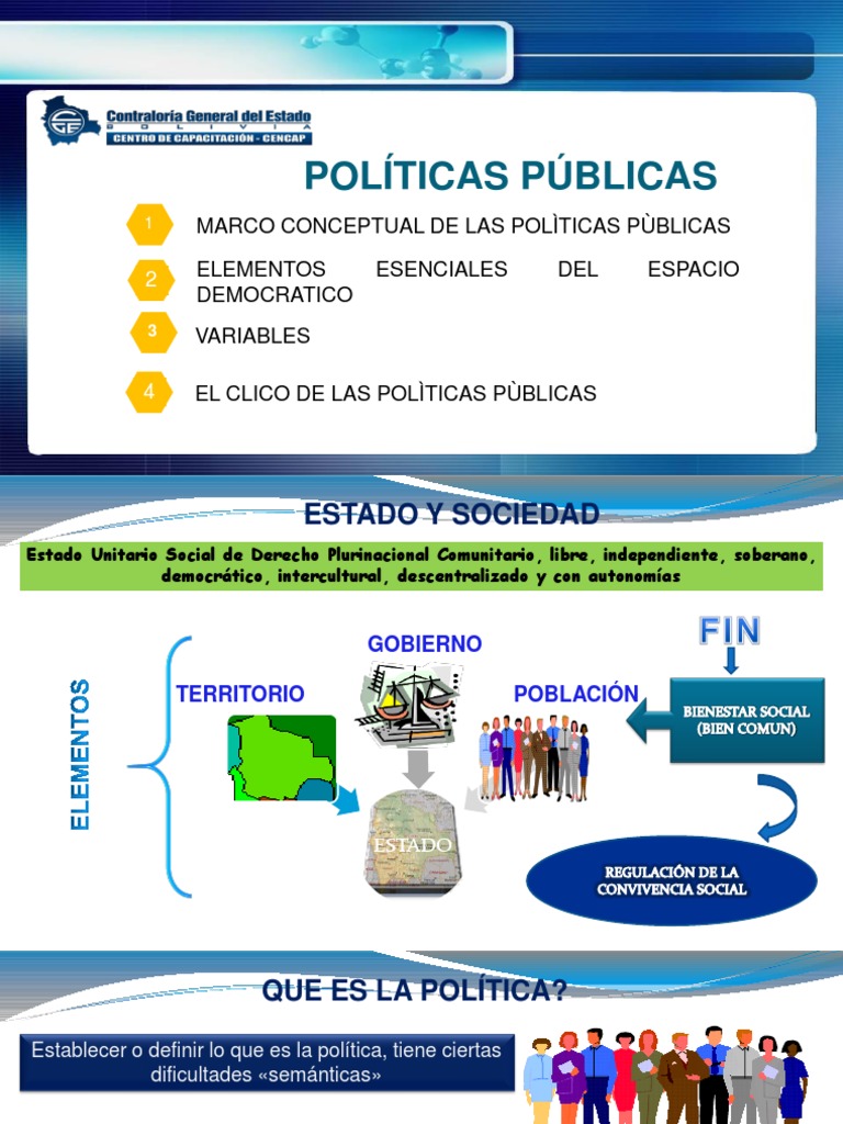 Marco Conceptual de Políticas Públicas | PDF | Democracia | Ideologías ...