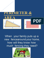 Area Perimeter &: Defining and Calculating