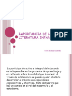 Importancia de La Literatura Infantil