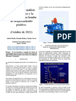 Aplicacion del analisis por vibraciones y la termografia a una bomba de desplazamiento positivo