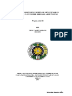 Sistem Monitoring Debit Air Menggunakan Sensor Flow Meter Berbasis Arduino Uno