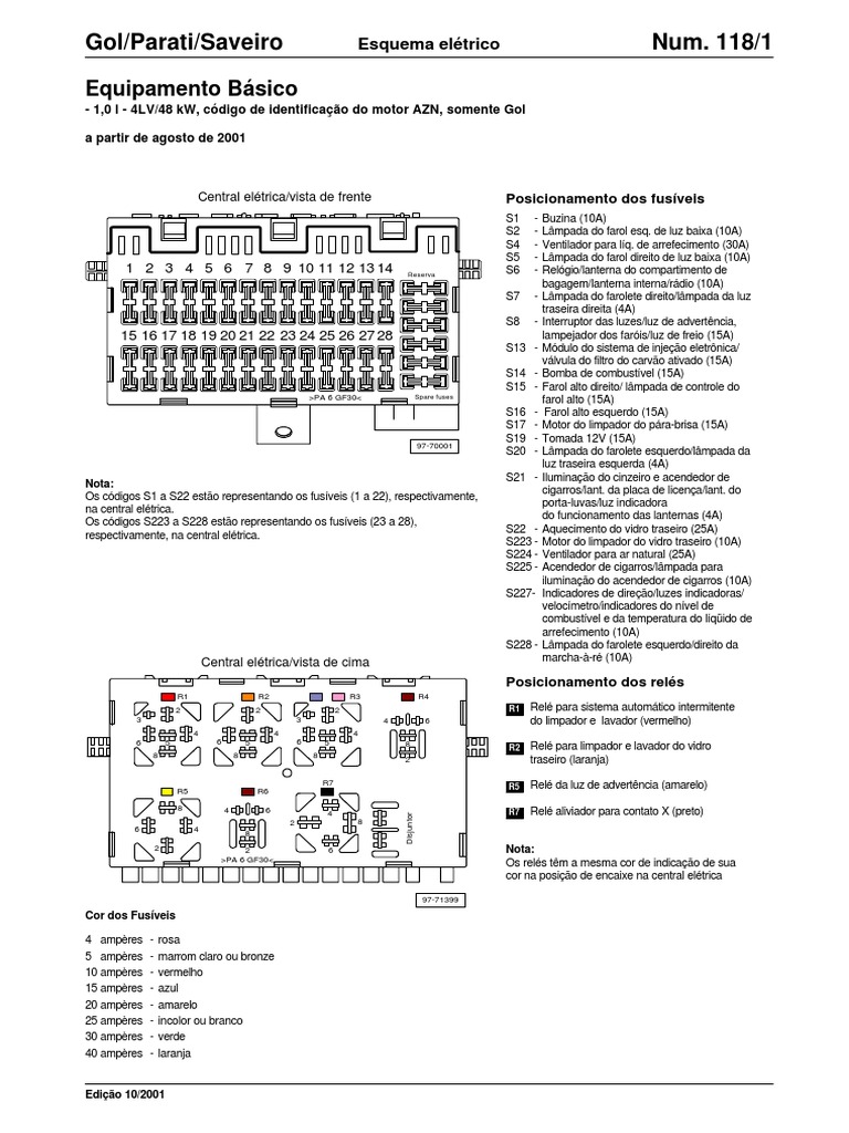 Caixa De Fusivel Gol G4 Manual