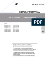 Split Unit Installation Manual