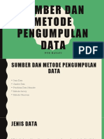 5 Sumber Dan Metode Pengumpulan Data