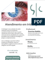 Cartaz em Iridologia