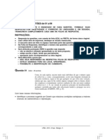 2010 Prova Portugues e Ciencias Naturais - Caderno 1 Fase 2