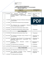 2. JADWAL GIAT JAU PENINGKATAN STATUS RUMKIT LHOKSEUMAWE