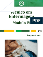 Técnico em Enfermagem - Traqueostomia, Salinização de Cateteres e Ventilação Mecânica