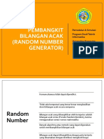 Pembangkit Bilangan Acak (Random Number Generator)