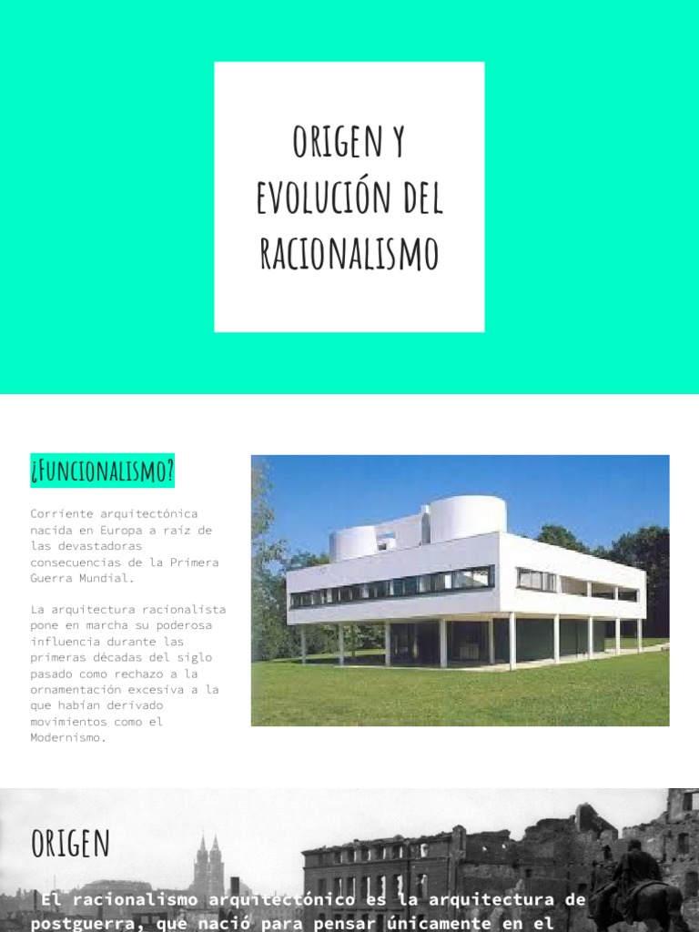 Origen y Evolución Del Racionalismo | PDF