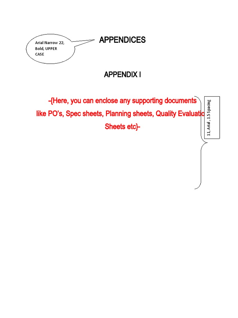 Appendices | PDF