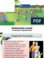 Power Point Refresing Kader Posyandu