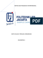 Makalah Perilaku Kelompok Dan Pengaruh Interpersonal