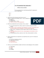 Oracle Mockup Exam CHN09JM001 - Pattern 1