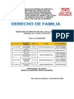 DERECHO DE FAMILIA Tema V Jesús Montilla