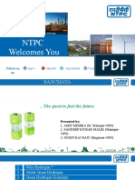 NTPC Welcomes You: Follow Us On