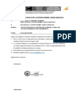 MEMORÁNDUM MULTIPLE Nº 001 SOBRE SOLICITUD DE REPORTE DE ASISTENCIA DE ESTUDIANTES