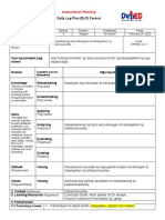 Daily Log Plan EPP For Week 1