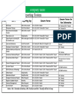 Transition Sheet