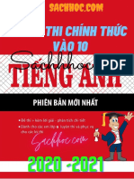 Đề Thi tuyển sinh chính thức vào lớp 10 môn tiếng anh năm 2020-2021