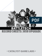 BATTLETECH - Record Sheets 3058