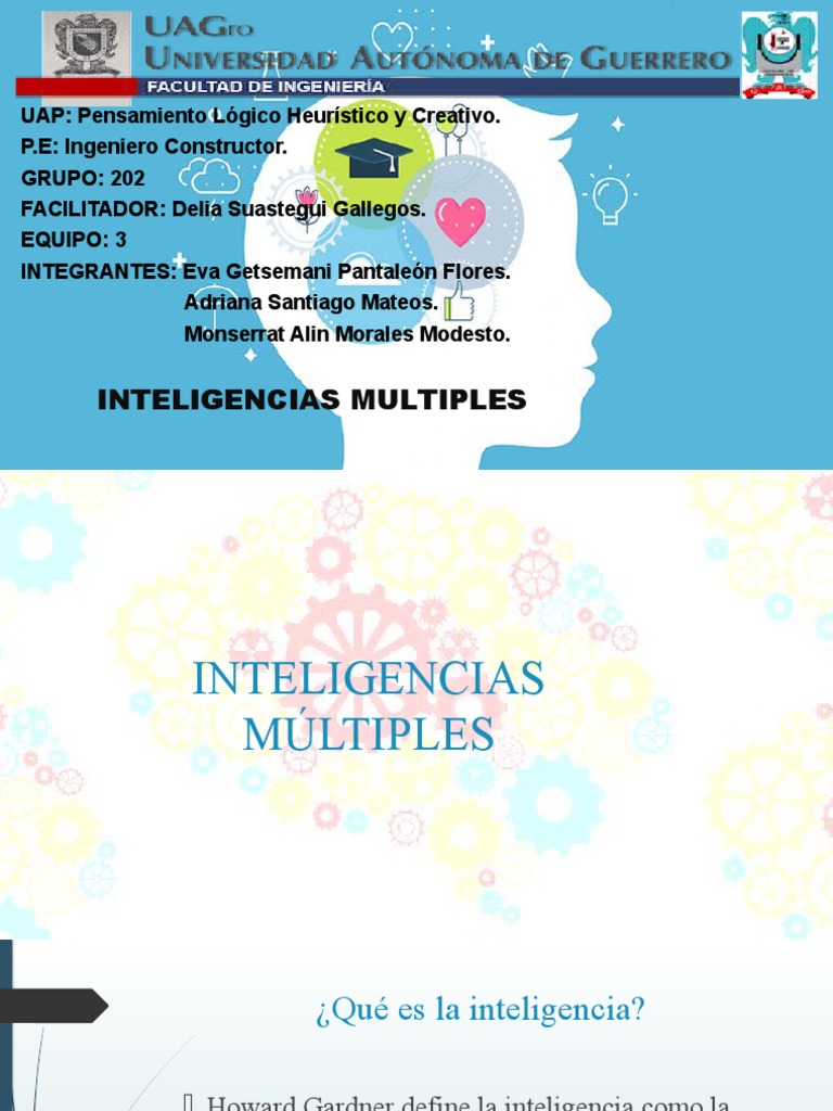 Exposicion Inteligencias Multiples Pdf Inteligencia Naturaleza