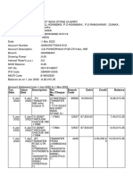 TXN Date Value Date Description Ref No./Cheque No. Branch Code Debit Credit Balance