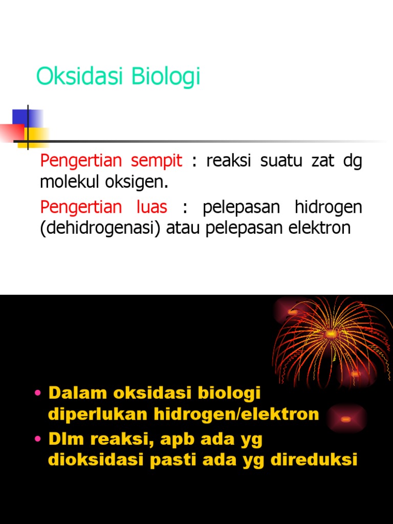 Bagaimana Oksidasi Biologi Bekerja