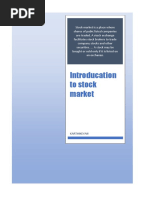 Karthikeyan - Introduction To Stock Market-Self Publishing (2020)