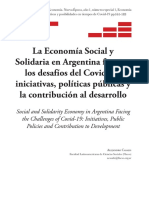 Casalis, Alejandro. Economia Social y Solidaria - Politicas Publicas Arg COVID-19