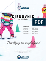 Ski Skola Cjenovnik