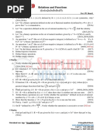 1.relations and Functions 2ndPUC PYQs