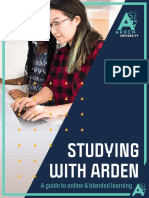 Studying With Arden: A Guide To Online & Blended Learning