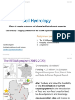 Soil Hydrology: Assignment Presentation