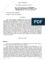 Plaintiff-Appellant Defendants-Appellees Panfilo Ramos Gregorio A. Seña