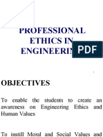 Professional Ethics in Engineering