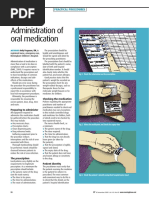 Administration of Oral Medication: Practical Procedures