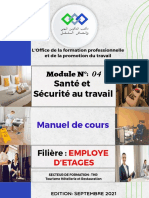 Santé Et Sécurité Au Travail: Manuel de Cours