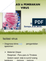 Inokulasi Virus Pada Telur Embrio