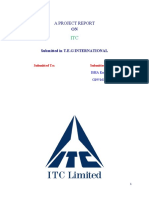 ITC Project Report Summary