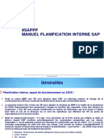#Sappp Manuel Planification Interne Sap: Mickael QUESNOT