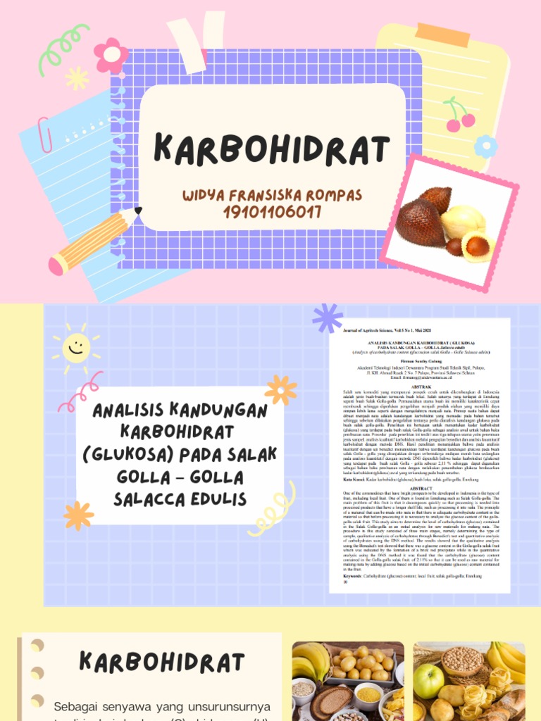 Widya Fransiska Rompas - Karbohidrat | PDF