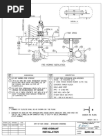 Fire Hydrant Installation Standards | PDF | Technology & Engineering
