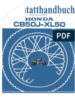 Honda CB 50 J XL 50 Service Manual