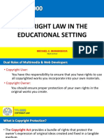 4. Copyright Law in the Educational Setting