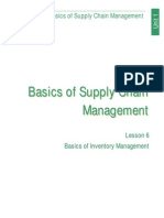 Basics of Supply Chain Managment (Lesson 6)